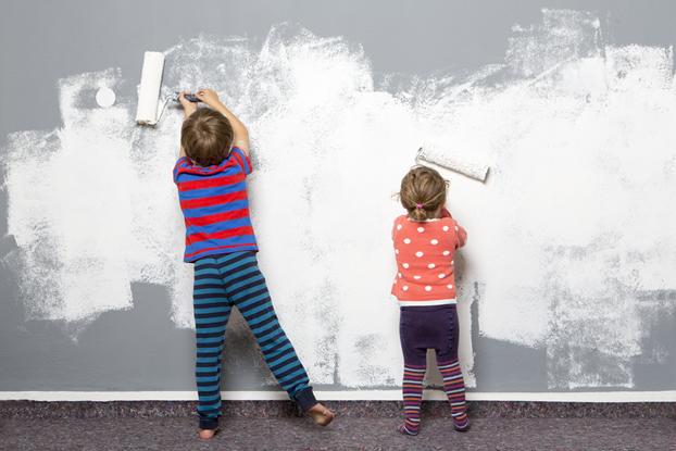 Cómo pintar una habitación infantil con pinturas seguras y lavables
