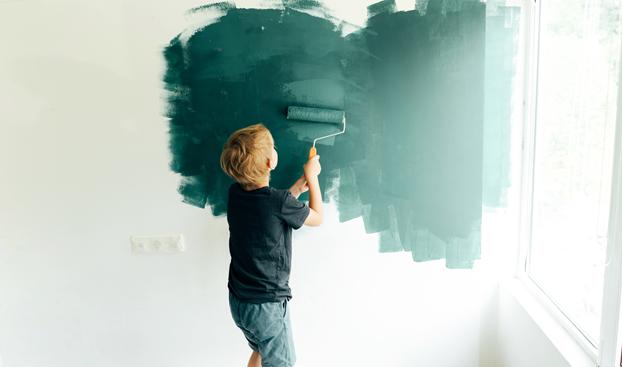 pintura para habitación infantil
