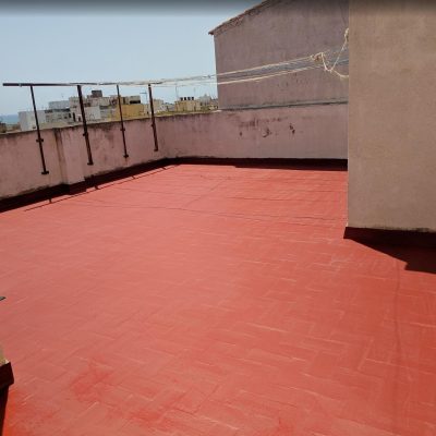Terraza después del recubrimiento impermeable alvarez pintores castellon