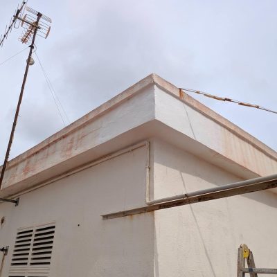 Rehabilitación de fachada con tratamiento protector y renovación de pintura alvarez pintores castellon