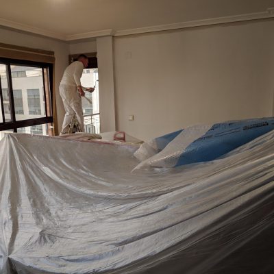 Aplicación de pintura especial en interiores castellon